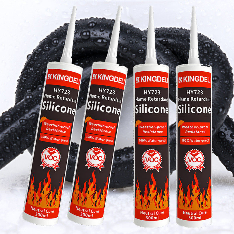 Chất chống cháy trung tính Cure Silicone Sealant Glue 300ml Màu tùy chỉnh