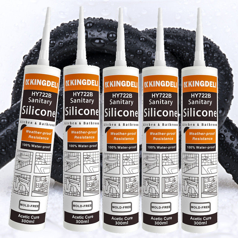 Bán bán buôn RTV Mục đích chung Silicone Sealant Acetic Type Màu trắng Xám