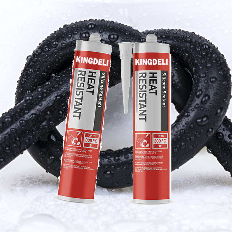 Ống chắn thời tiết Kháng nhiệt Silicone Sealant Màu sắc rõ ràng Cho máy bơm xe hơi