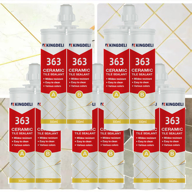 Gold Glitter Hai phần Epoxy Grout Sealer Caulk Proof For Tile Gap Filling